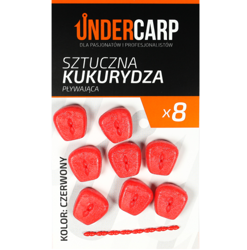 Undercarp-Sztuczna-kukurydza-plywajaca-czerwona